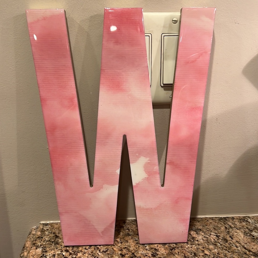 Decorative block letters! 12 left!. $4 each or 4 for $12 or make an offer! - Picture 9 of 10